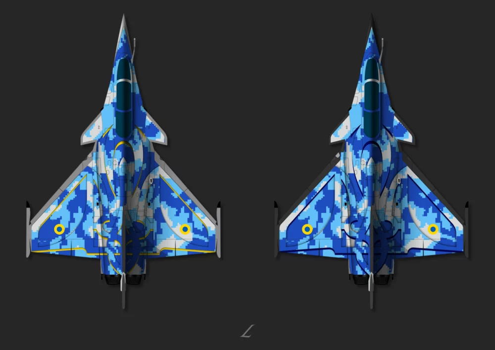 Dassault Rafale Ukraine livery