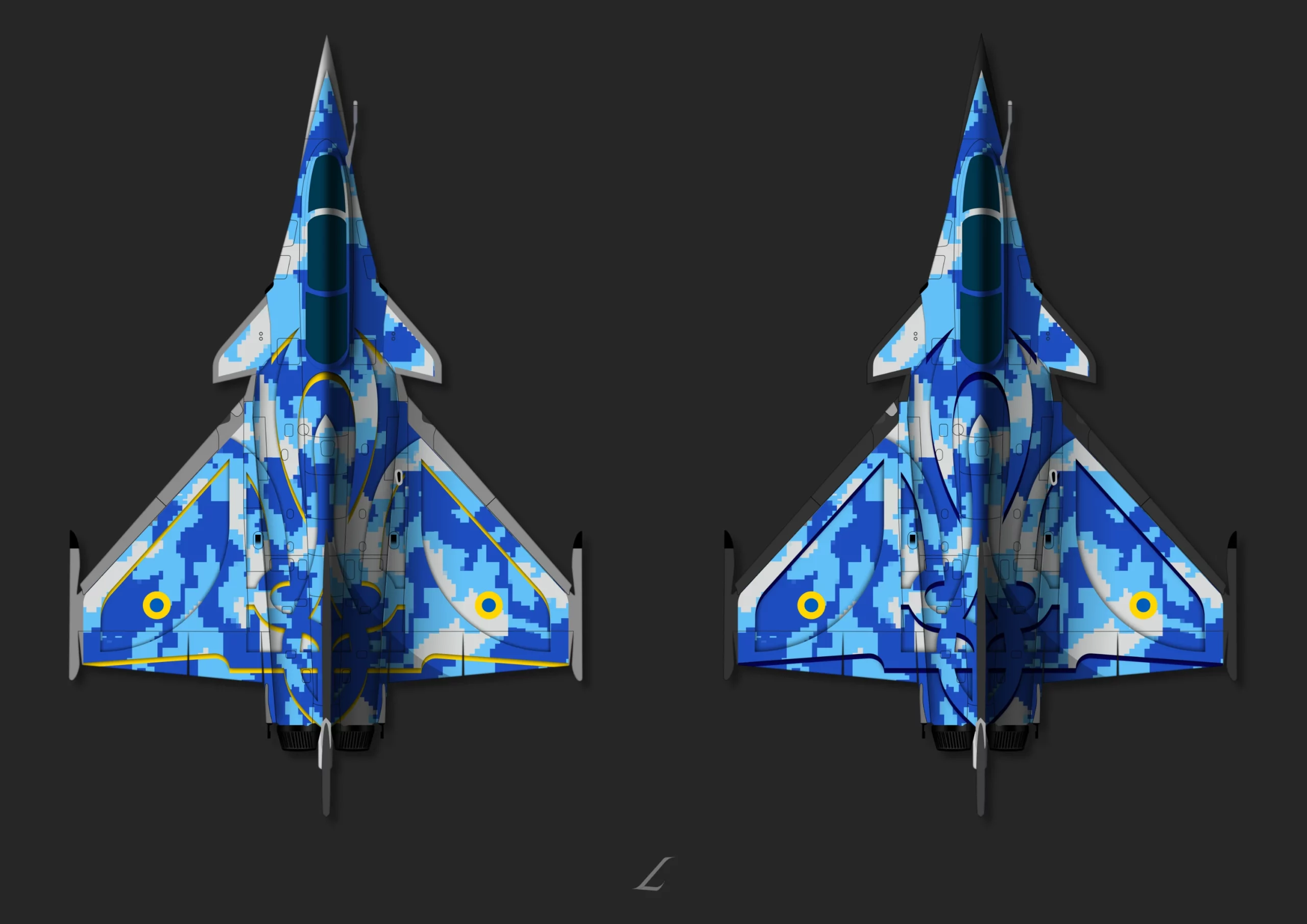 Dassault Rafale Ukraine livery